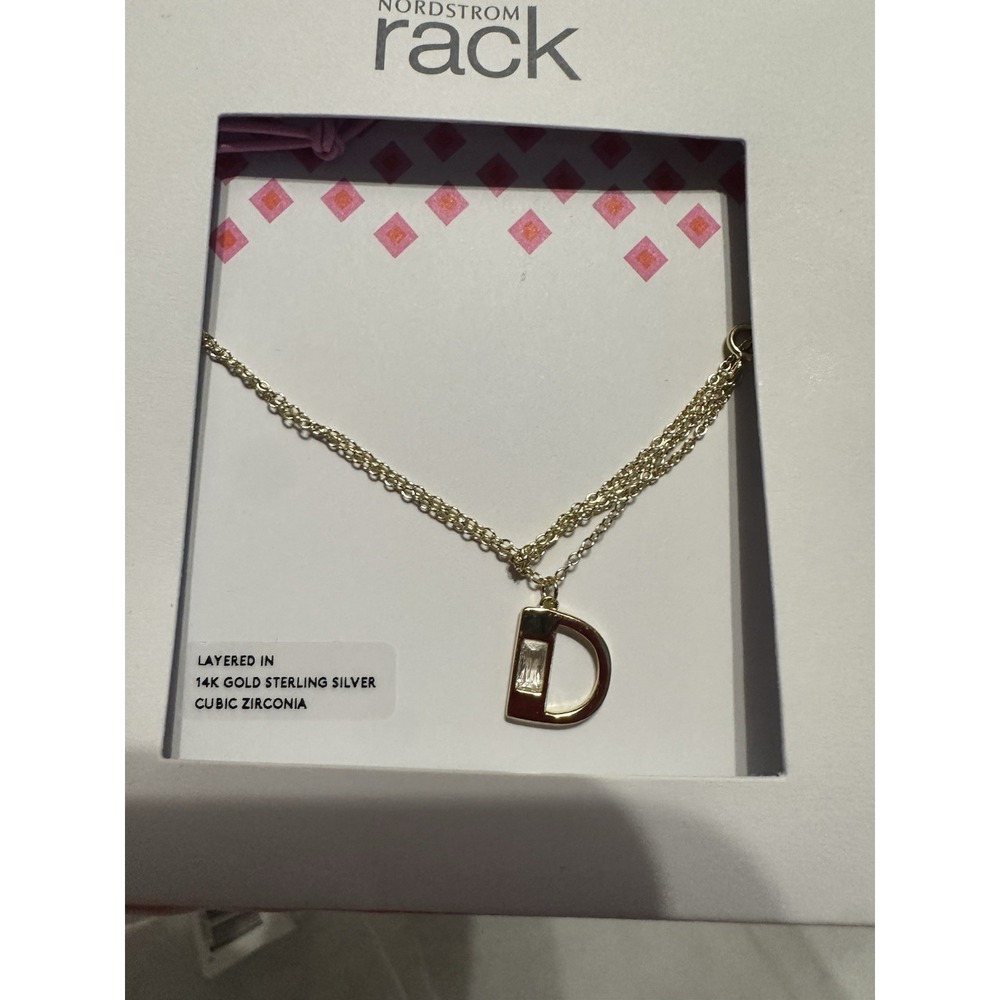 Necklace With‎ A Letter "D"